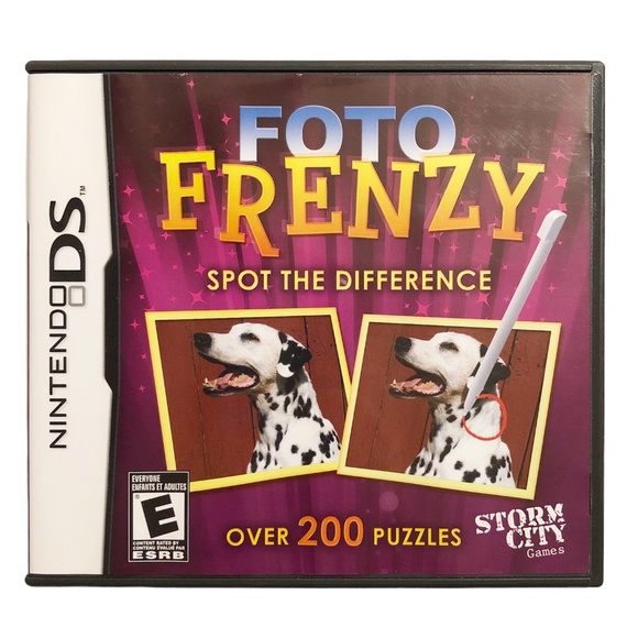 Foto Frenzy Pictionary Nintendo DS CIB Video Game - Picture 4 of 5